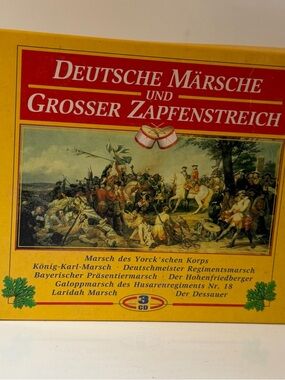 Deutsche Märsche und Grosser Zapfenstreich - Vintage 3-CD set 1998